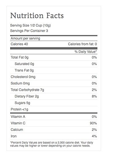 Simple Truth Freeze-Dried Strawberries 1 oz. (Pack of 2)