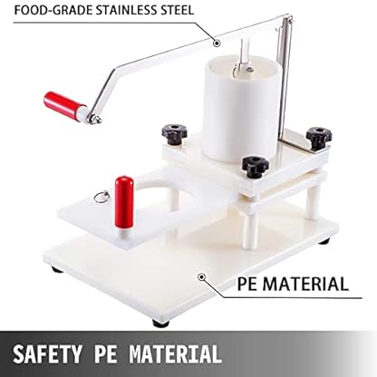 THREMA Hamburger Patty Press Maker, 5,1-Zoll-PE-Material Manuelle Burger Formmaschine, Kommerzielle Burger Presse Mit Tischplatte Feste Design, Für Persönliche Und Kommerzielle Lebensmittel – Bild 3