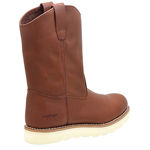 Golden Fox 12" Work Boot Pull On Wellington Wedge Lightweight Outsole for Construction Farming and Ranching3