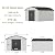 Patiowell 10 X 12 FT Barn Style Metal Storage Shed for Outdoor, Steel Yard Shed with Design of Lockable Doors, Utility and Tool Storage for Garden, Backyard, Patio, Outside Use