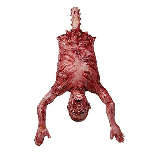 molezu Scary Zombie Head Mask Vampire Mask for Adult Creepy Costume Horror Halloween Decoration Props, Latex Halloween Mask