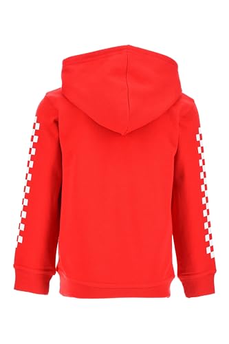Pull garçon Spiderman rouge confortable et résistant pour l'école