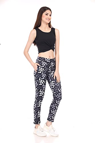 Image of Women Regular Fit Cotton Blend Plain Comfortable Night Track Pant, Lower, Sports Trouser, Joggers, Lounge Wear and Daily Gym Wear for Ladies, M to 3XL