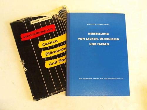 Herstellung von Lacken, Ölfirnissen und Farben