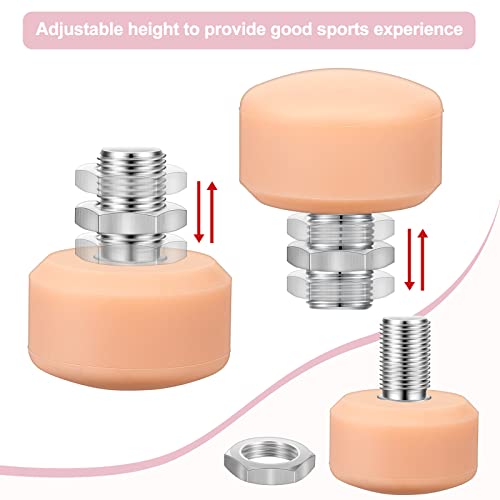 Libima 2 Pack Roller Skate Toe Stops Adjustable Rubber Plugs Brake Block Rubber Roller Skate Toe Stoppers For Lightweight Easy To Install Replacement Accessoriess Parts For Gifts Friend Neighbors #TOP2
