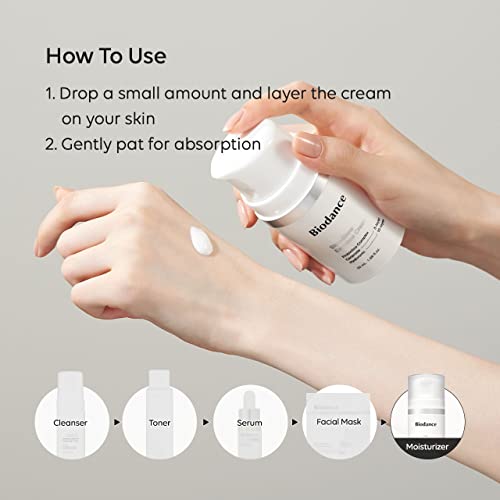 Biodance Skin-Glow Essence Cream | Korean Face Cream & Hydrating Facial Moisturizer With Ceramides, Probiotics, Hyaluronic Acid For Face | 1.69 Fl.oz, 50Ml #TOP6