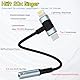 Leloco 2-IN-1 USB C+Lightning Klinke Adapter C Auf Klinke 3,5mm, USB C Aux Adapter zu Kopfhörer Jack Audio Adapter füri Phone 16 15 14 13 12 11 mit Samsung,Google Pixel