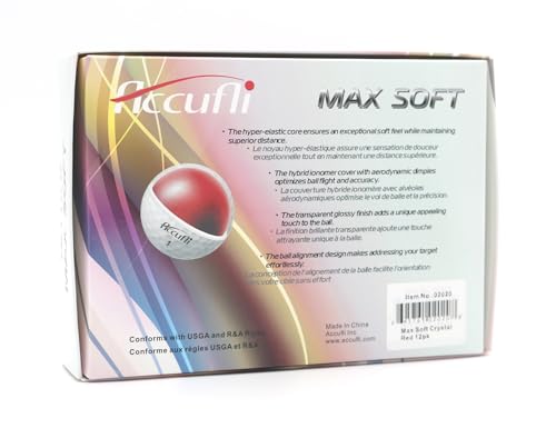 Image of ACCUFLI Max Soft Crystal Golf Balls
