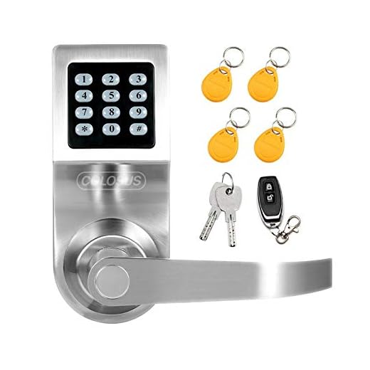 Electronic Smart Door Lock with Keyless Entry