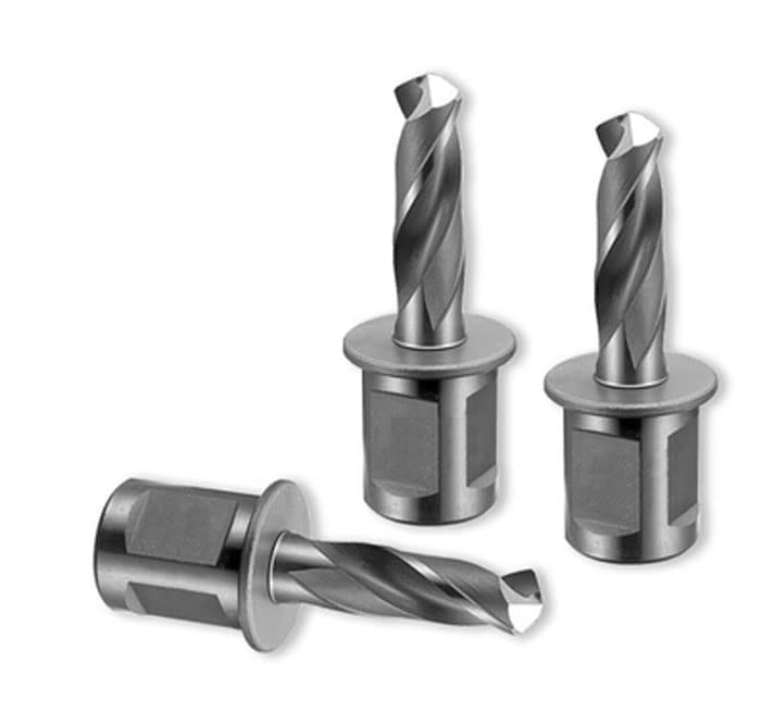 Railway Rail Drill, high Speed Steel Solid Steel Plate Drill, 3pcs/lot (D10mm*25mm. Shank Diameter: 19.05mm)