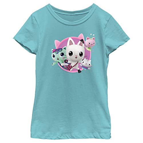 Fifth Sun Girl's Cat Group T-Shirt