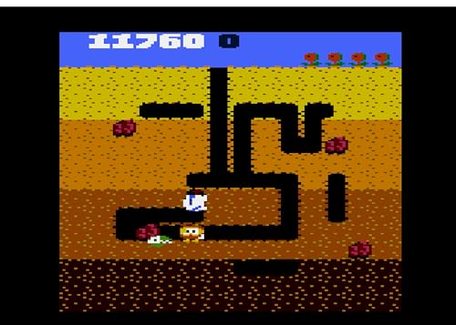 Image of DIG DUG 7800 - Atari 7800 Game Cartridge