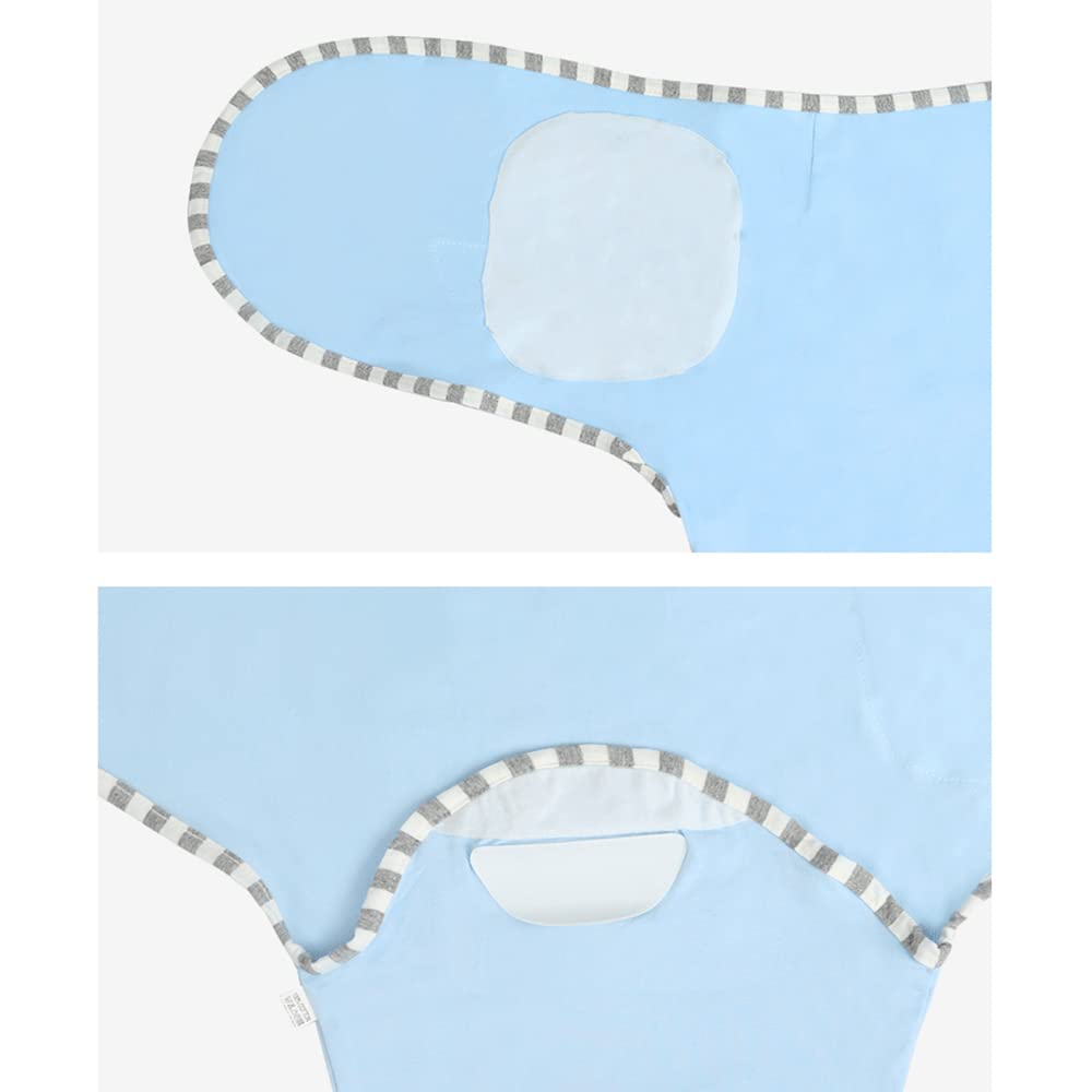 Manta de Muselina para bebé Respetuosa con la Piel, Acogedora Manta para Niños de 3 a 6 Meses, Tamaño M de 2 Piezas (M Size)