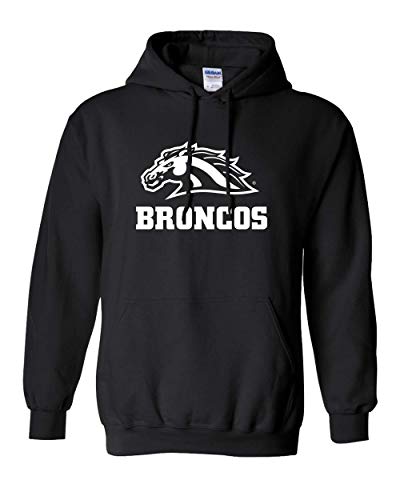 CreateMyTee | Broncos One Color Western Michigan Hooded Sweatshirt |