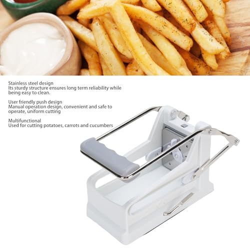 Cortador de papas a la francesa en acero inoxidable miniatura 3