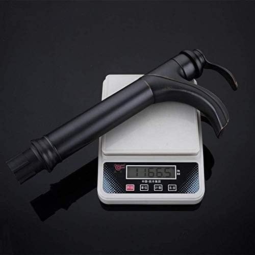 Robinets mitigeurs cascade noirs pour lavabo et bain moderne