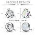 VCMART 16pcs 14G 5mm Replacement Balls for Internally Threaded Piercing Balls for Tongue Nipple Navel Belly Button Rings Industrial Barbell Piercing Surgical Steel Metal Body Piercing Parts