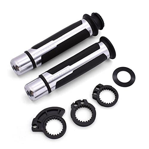 Barracuda Handle Grip Silver Handle Bar Grip for Universal for All Bike (B0CB6WW26Y) Amazon Price History, Amazon Price Tracker
