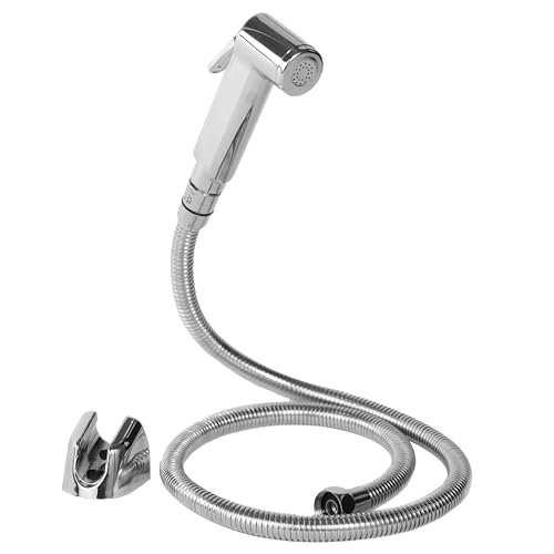 Image of JAL ABS Health Faucet Set for Toilet | Jet Spray Gun with Hose Pipe & Hook