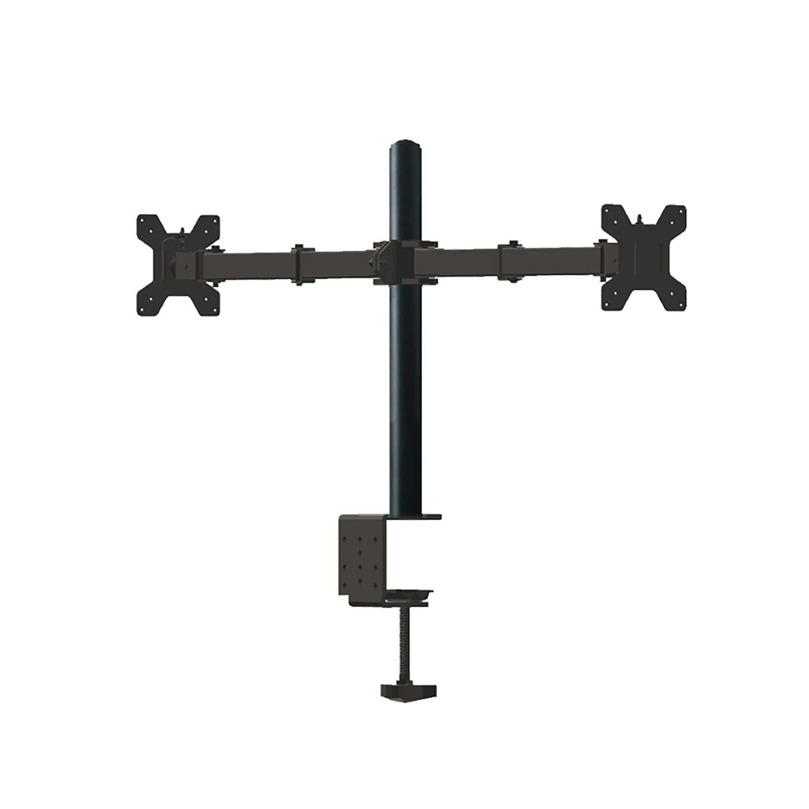 asdchZen Dual Monitor Mount,Full Motion Articulating Aluminum Monitor Arm,Height Adjustable Monitor Stand Mount For 2 Monitors,Fits 13-27Inch Monitor