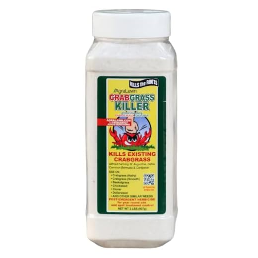 Agralawn Crabgrass Killer, Fast-Acting 2 lb Bottle, Naturally Safer Weed Killer