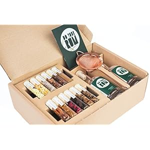 DO YOUR RUM | DIY-infusiekit voor zelfgemaakte gearomatiseerde en gerijpte rum | Originele cadeauset | 12 Woodchip…