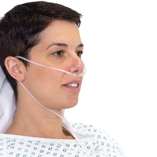 Soft Nasal Cannula INC 4 FT (1.2M) TUBING (3pk) Soft Material in Both The tubing and facepiece - use with Oxygen Concentrator O2 – Perfect for Long-Term Oxygen Patients