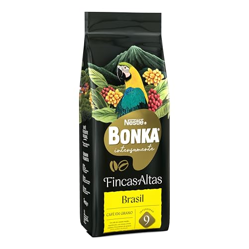 Los 10 mejores cafés en grano Bonka BONKA Cafe Grano Natural Arábica Brasil 800g