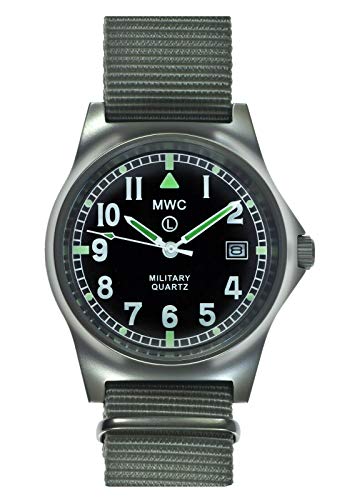Preisvergleich Produktbild MWC G10 LM Militäruhr (graues Armband), 50 m