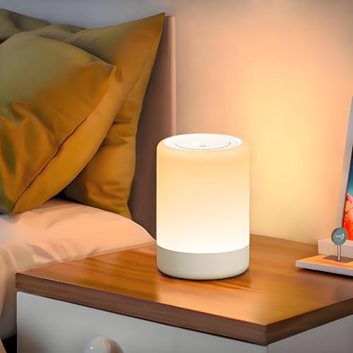 Lámpara de mesa táctil recargable para niños