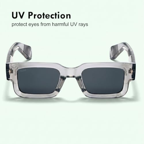 Image of Stood Bold Sunglasses |Chunky Square | Full Rim | UV Protected | Shiny | Medium | Men & Women | SG-STD0014