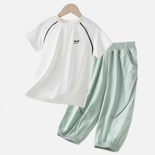 Ensemble basique garçon anti-transpiration t-shirt pantalon - 3