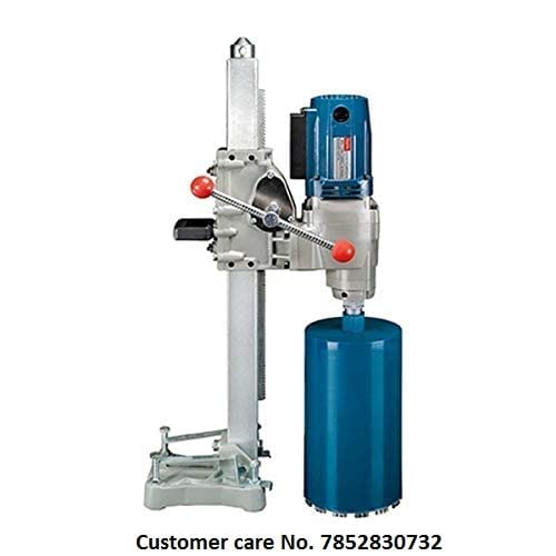 Dong Cheng DZZ02 Diamond Core Drill with a core bit attached, ready for operation.