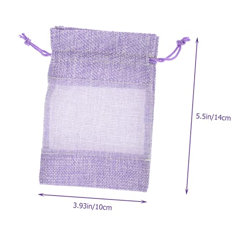 Bolsas para Sachet de Lavanda Violeta 10 piezas vacío miniatura 2