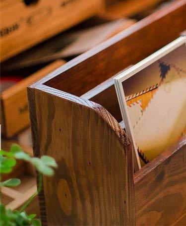 Amazon｜Ansimple ビンテージ風 ナチュラルな 木製 引出し付き