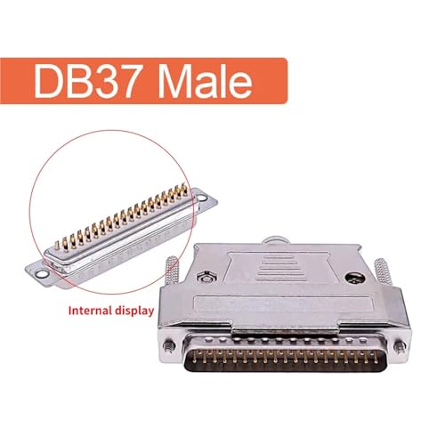 Conector DB37 macho para cableado estructurado y paneles de control industrial 2