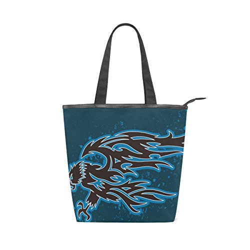 FANTAZIO Sac à main pour femme Motif sceau d'aigle