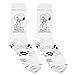 Odd Sox - Snoopy & Woodstock Crew Socks for Adults - Peanuts Comic Strip Merch - Size Large - Comfy Cotton Blend - Fun Gift for Classic Cartoon Fans