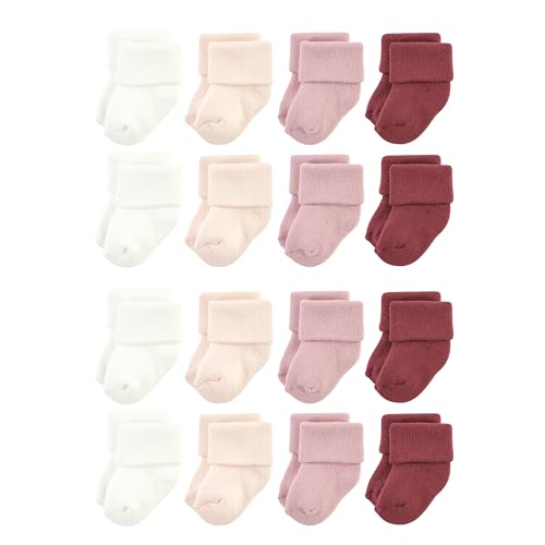Image of Hudson Baby Unisex Cotton Rich Baby Terry Socks 16-Pack