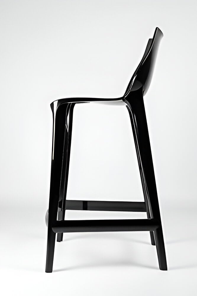 Mahi Mahi -Chause Haute Cuisine en polypropylène - H 66 - Set 2 pièces Noir