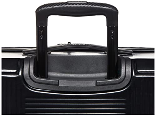 American Tourister Stratum XLT Expandable Hardside Luggage with Spinner Wheels, Jet Black, Checked-Large 28-Inch by American Tourister - Used condition - Image 4