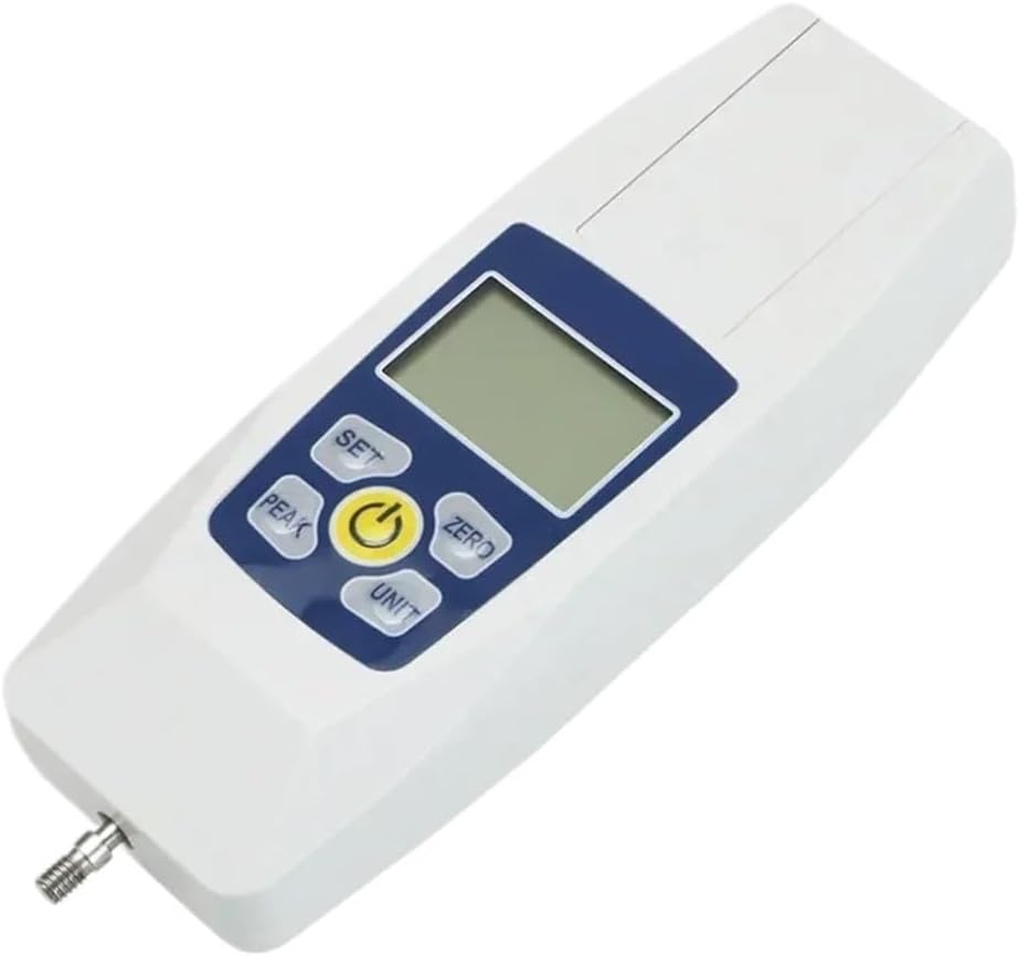 Digital Force Gauge Push And Pull Tester Meter Dynamometer With 4 Units Portable Storage Case Backlit LCD Auto Power-Off for Heavy-Duty Tasks(500N)