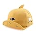 XIAOHAWANG - Berretti da Baseball per Bambini Cappello da Sole per Bambini Primavera Estate(Giallo,3-12 Mesi)