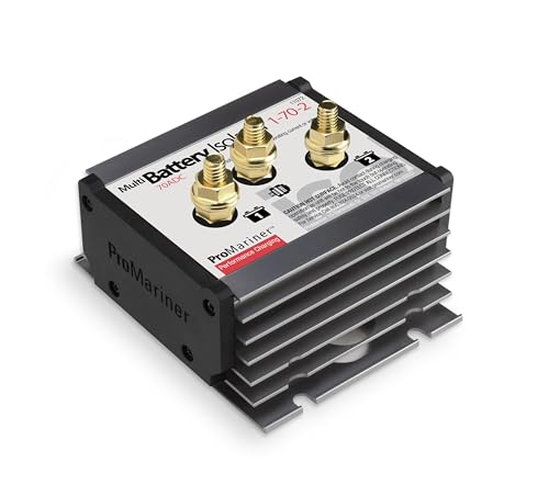Isolateur de batterie ProMariner 11072 pour 1 alternateur et 2 batteries 70A