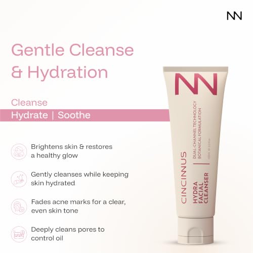 Image of Cincinnus Hydra Facial Cleanser for Women & Men | 100ml