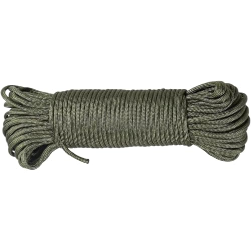 Tent Paracord Rope, Climbing Rope, Heavy Duty Braided Cord, Parachute Cord, Nylon Survival Rope, Parachute Cord, 7 Strand Paracord, Multifunctional Survival Utility Rope for Climbing, Camping, Tent