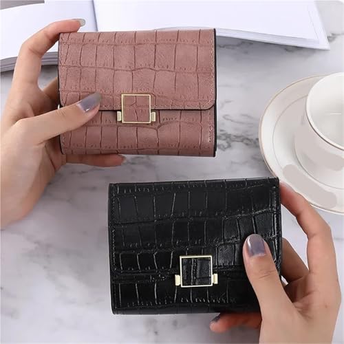 Mini Clutch Girl Money Bag Card Holder Ladies Small Wallet Women's Leather Wallet with Multiple Card Slots for Change，Credit Card(Green)2