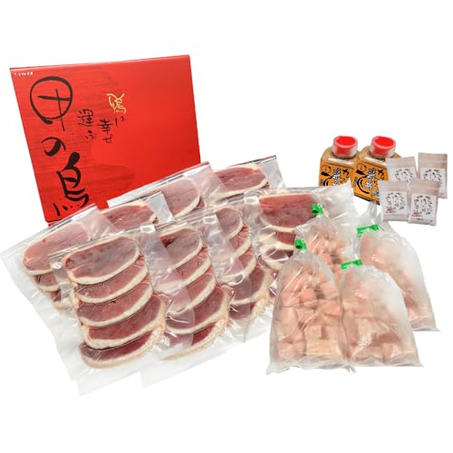 [先行予約][2026年1月中旬順次発送]島根県産野草ミネラル熟成鴨の焼肉セット(6〜8人前)[食べ方レシピ付き]