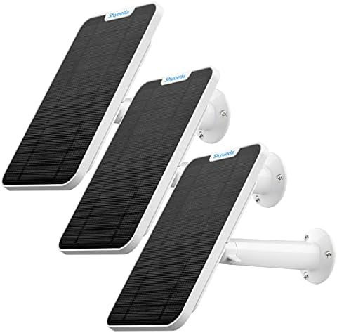 7W Solar Panel For Wyze & Eufy Security Cameras - IP65 Waterproof Outdoor Charger