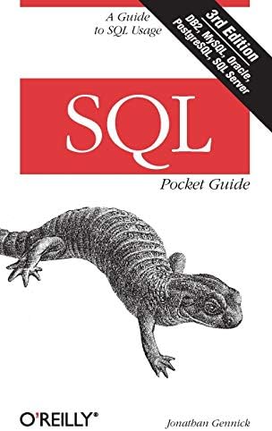 Sql Manual Guide SQL Pocket Guide: A Guide to SQL Usage: Gennick, Jonathan ...
